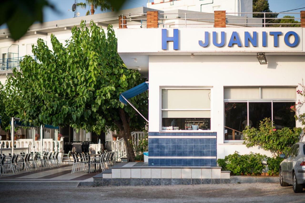 Hotel Restaurant Juanito Platja Sant Carlos de la Ràpita Exterior foto
